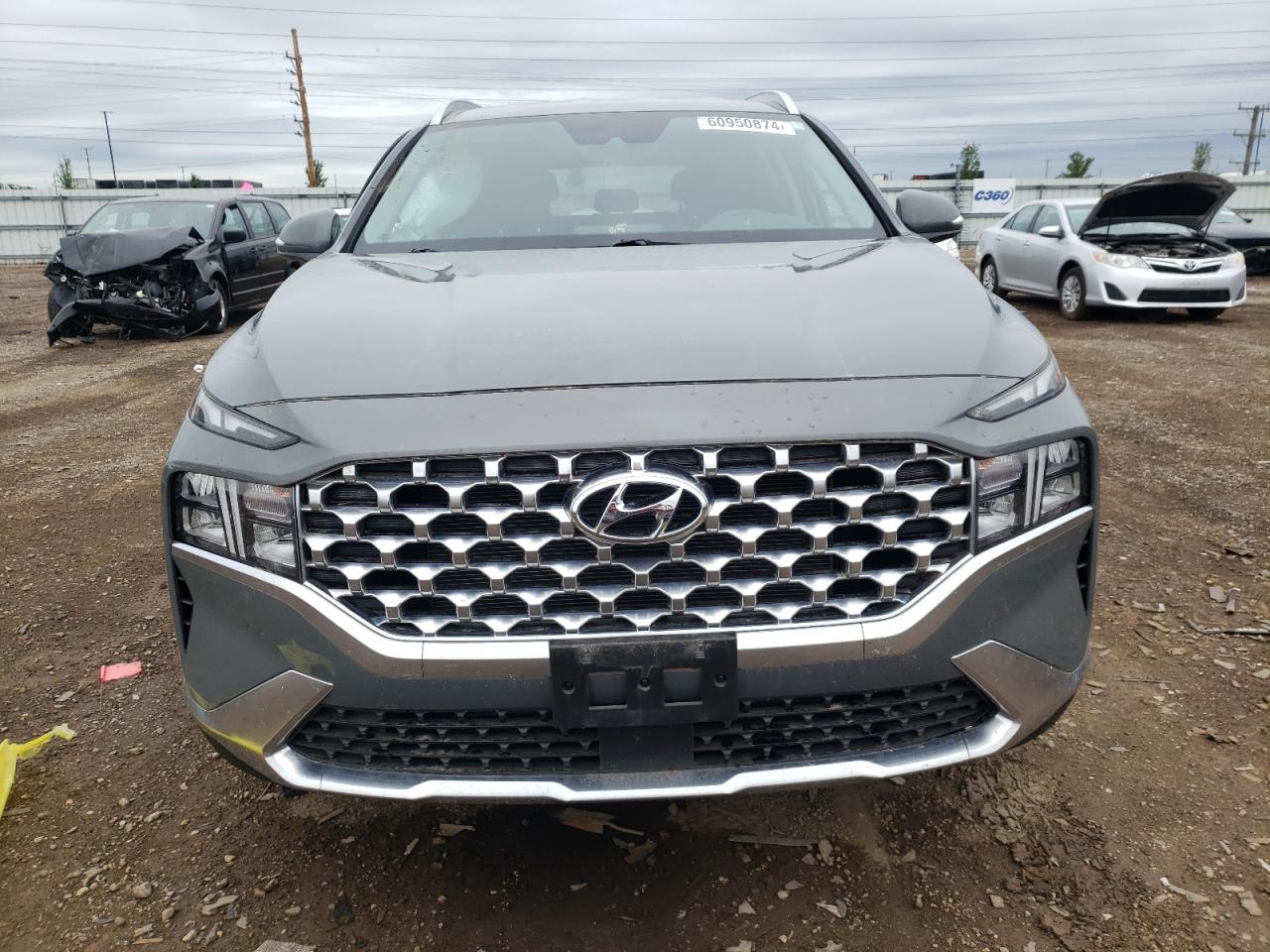 2022 HYUNDAI SANTA FE SEL VIN:5NMS6DAJ0NH414201