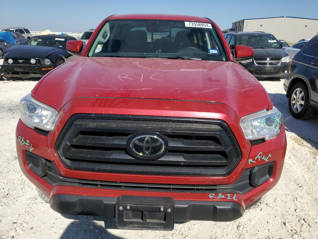 2022 TOYOTA TACOMA DOUBLE CAB VIN:3TMCZ5ANXNM453704