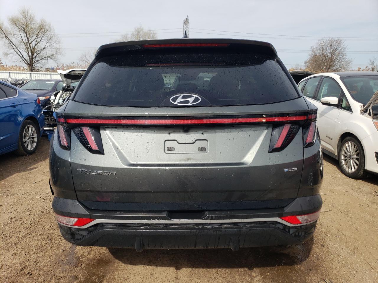 2022 HYUNDAI TUCSON SEL VIN:5NMJCCAE4NH073208