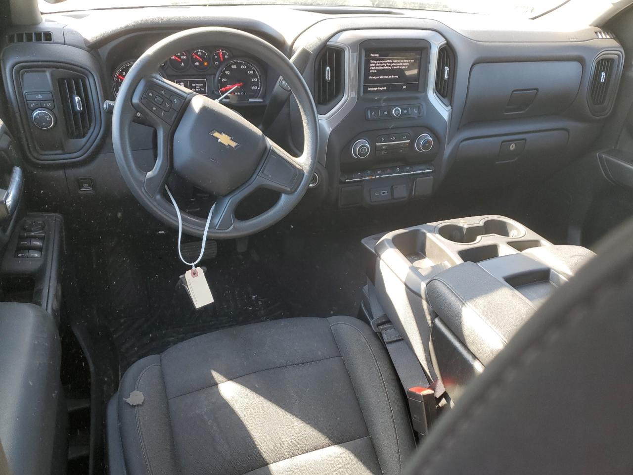 2022 CHEVROLET SILVERADO C1500 CUSTOM VIN:3GCPABEK5NG639852