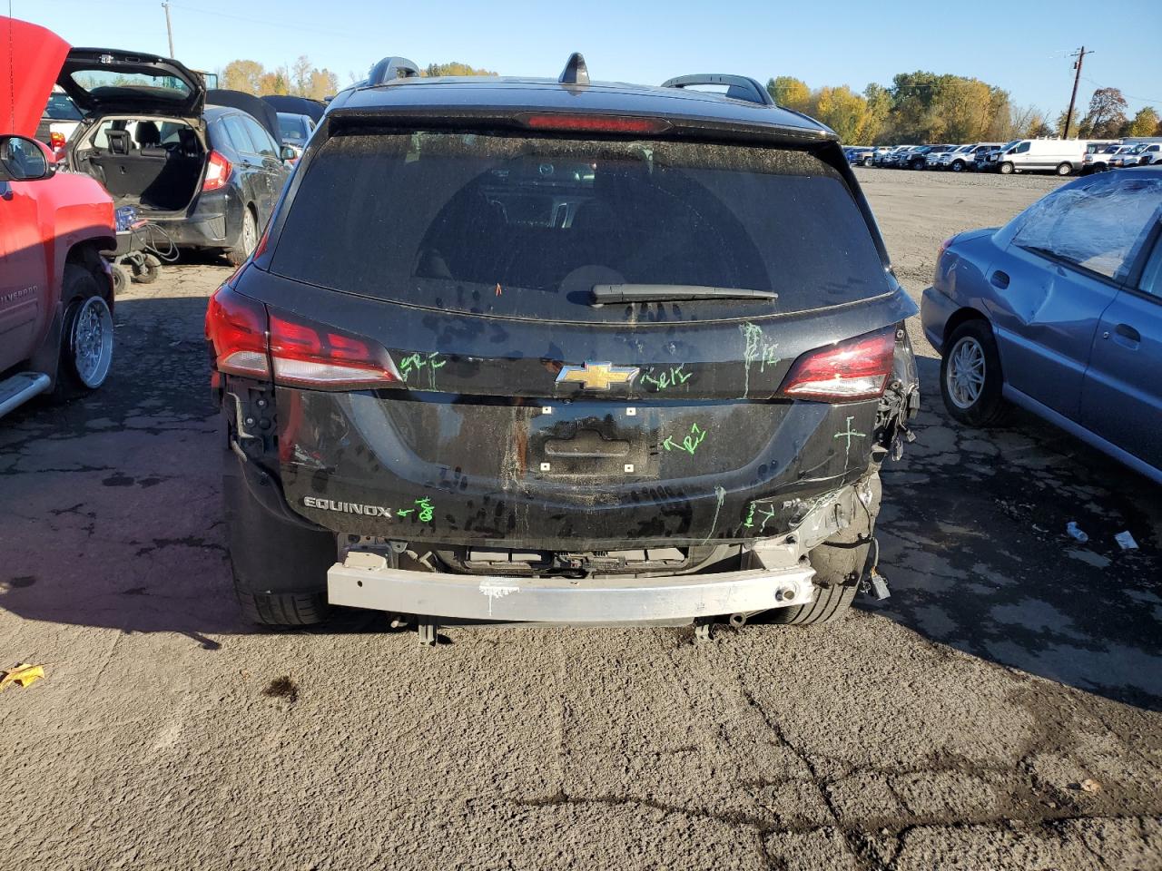 2022 CHEVROLET EQUINOX LT VIN:3GNAXUEV3NL314349