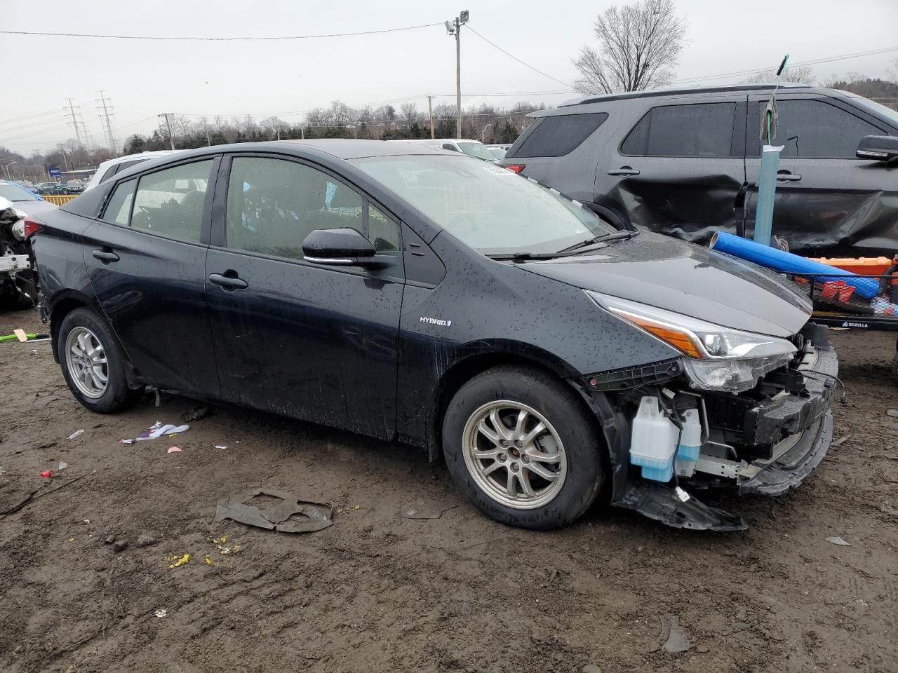 2022 TOYOTA PRIUS NIGHT SHADE VIN:JTDKAMFU7N3160227