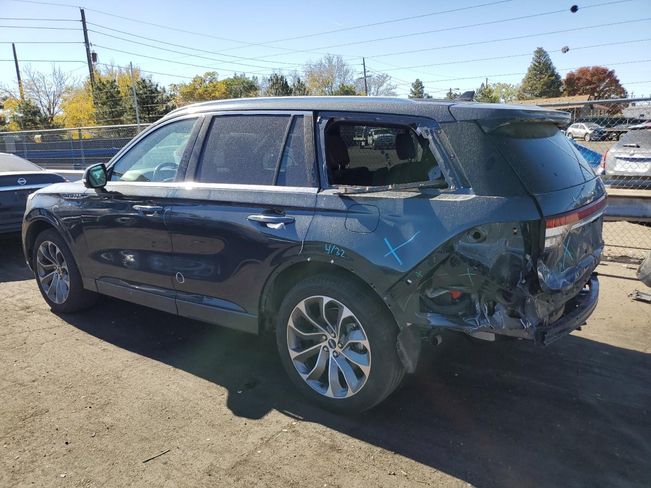 2022 LINCOLN AVIATOR GRAND TOURING VIN:5LMYJ8XY8NNL02066