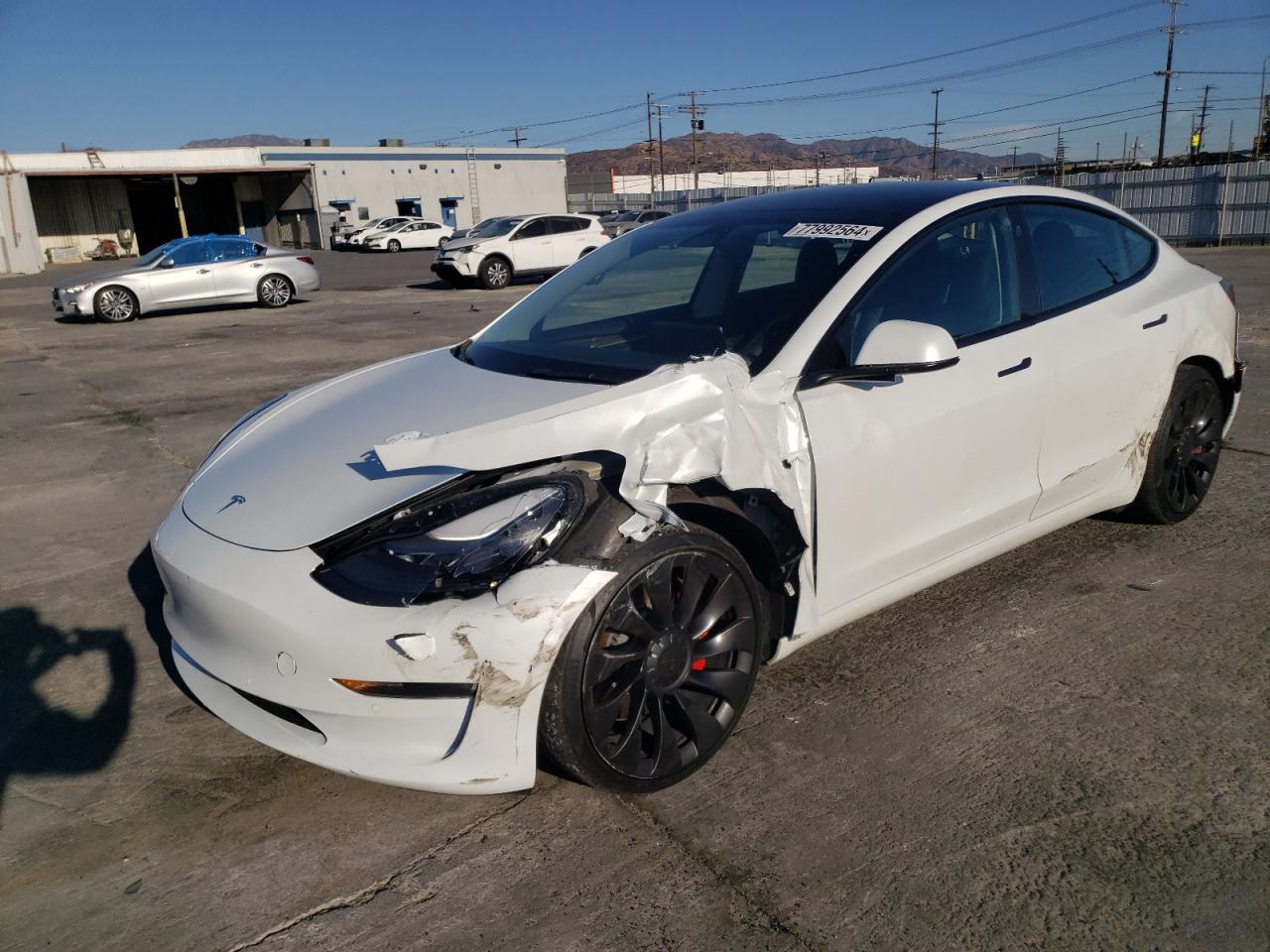 2022 TESLA MODEL 3  VIN:5YJ3E1EC9NF294465