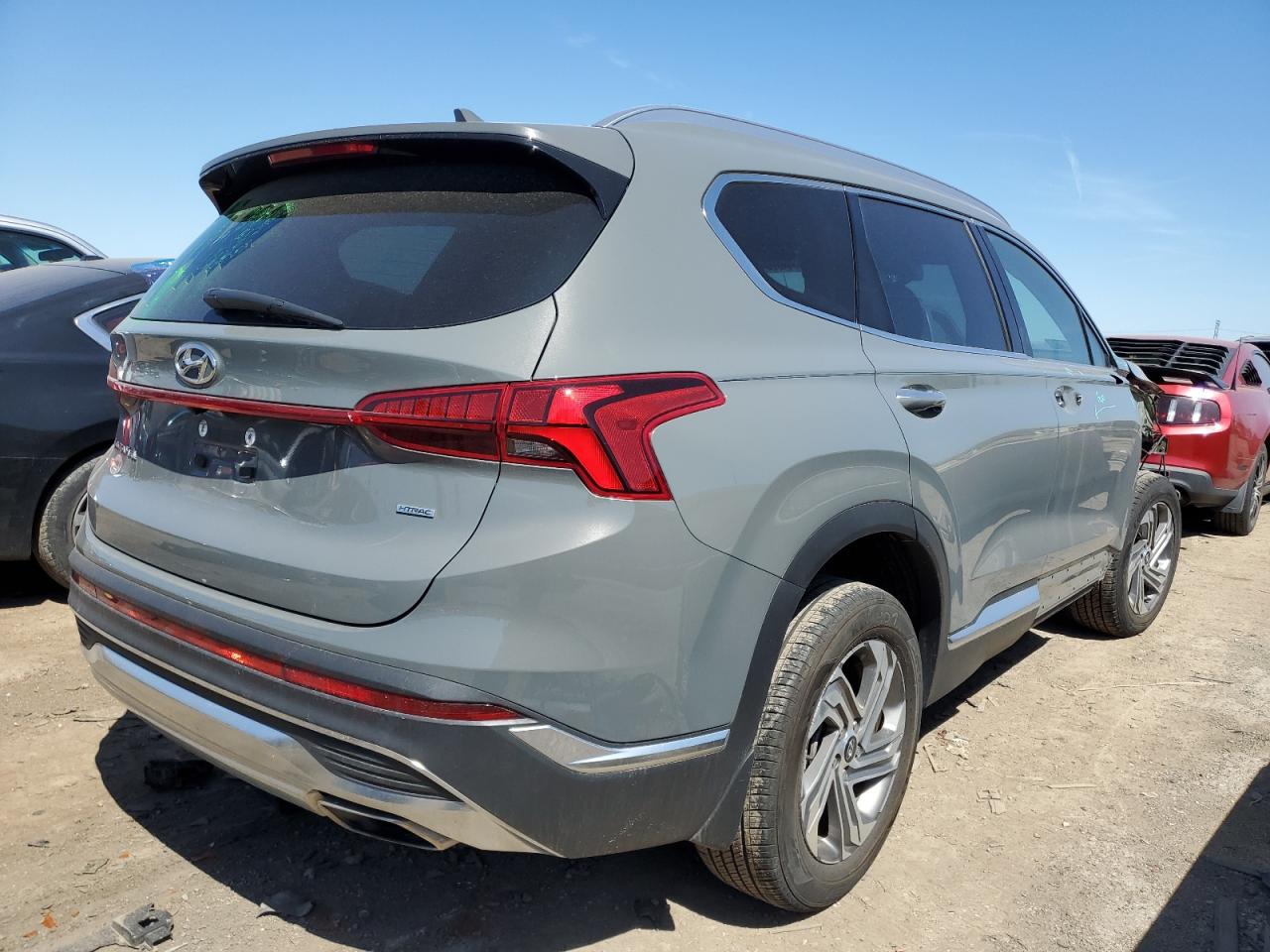 2022 HYUNDAI SANTA FE SEL VIN:5NMS3DAJ5NH460678