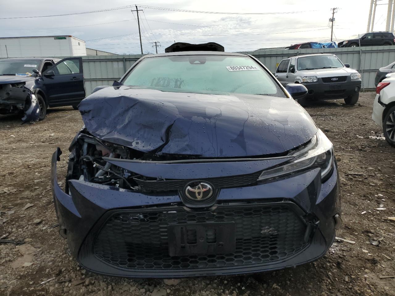 2022 TOYOTA COROLLA LE VIN:JTDEPMAE1NJ195031