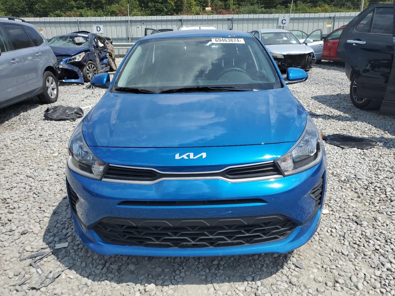 2022 KIA RIO LX VIN:3KPA24AD2NE471587