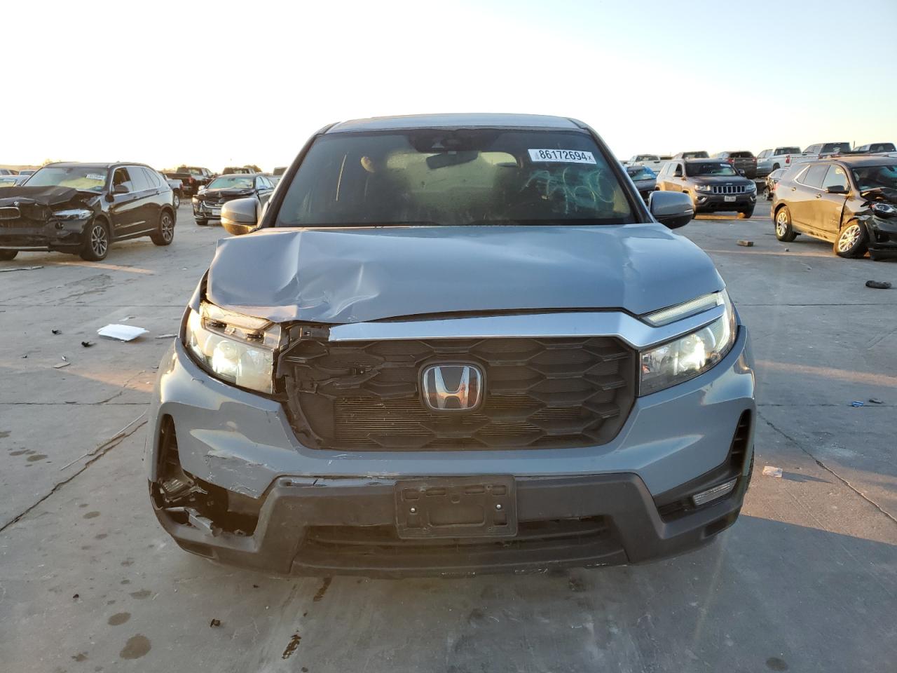 2022 HONDA PASSPORT EXL VIN:5FNYF7H5XNB001482