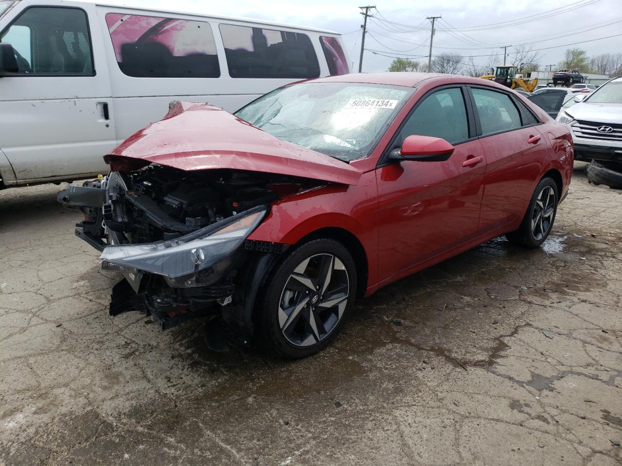 2023 HYUNDAI ELANTRA SEL VIN:KMHLS4AG0PU497592