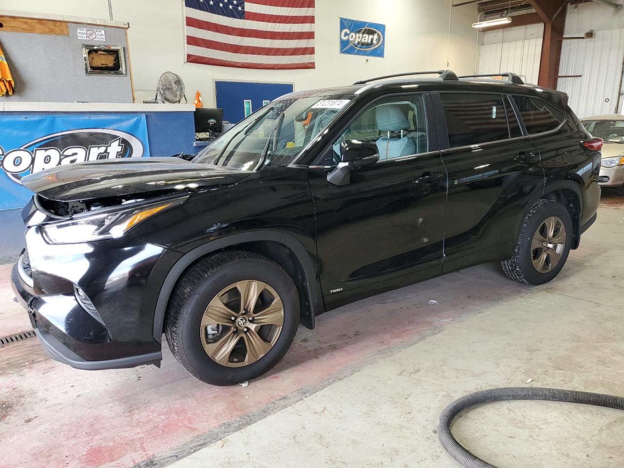 2023 TOYOTA HIGHLANDER HYBRID BRONZE EDITION VIN:5TDABRCH3PS601365