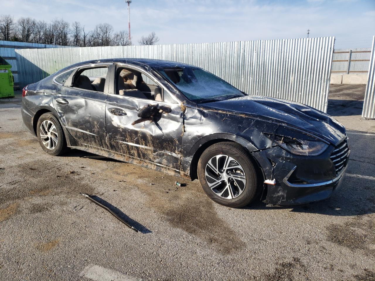 2022 HYUNDAI SONATA HYBRID VIN:KMHL24JJ0NA037620