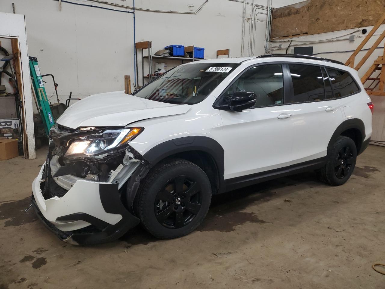 2022 HONDA PILOT TRAILSPORT VIN:5FNYF6H86NB103818