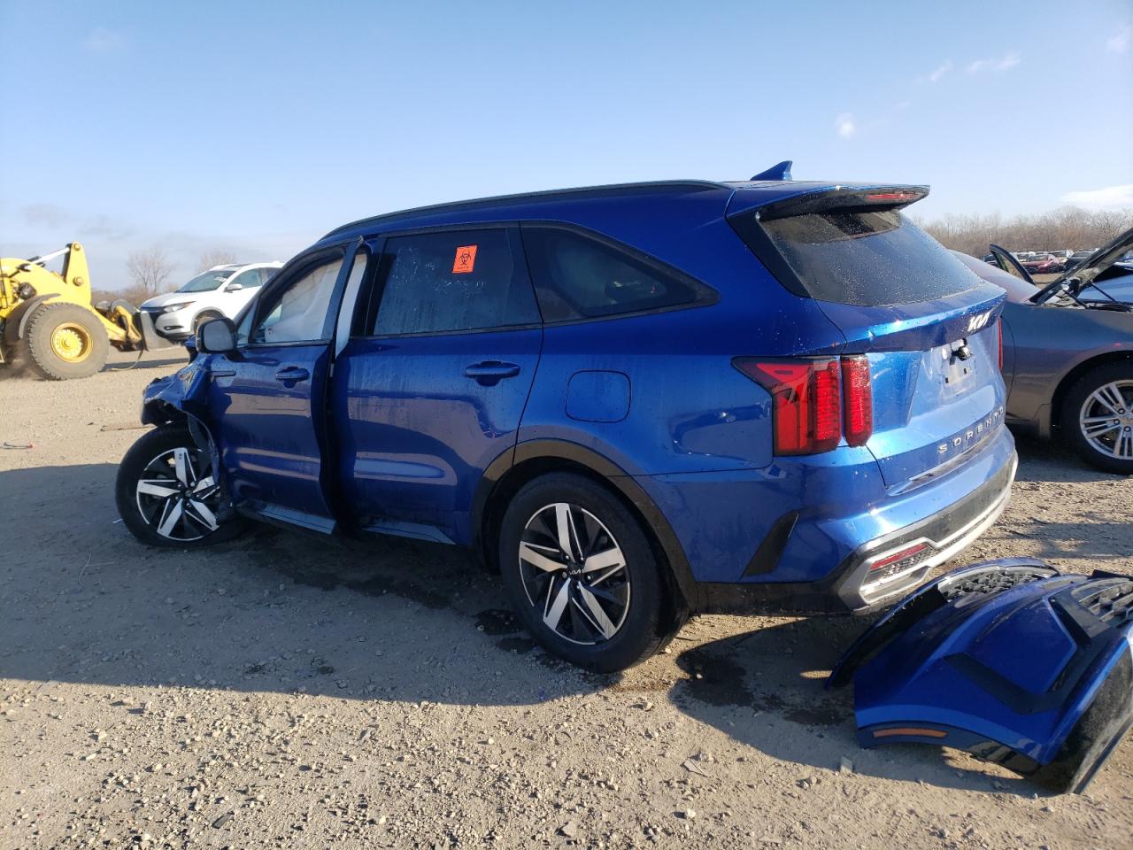 2022 KIA SORENTO S VIN:5XYRL4LC1NG117700