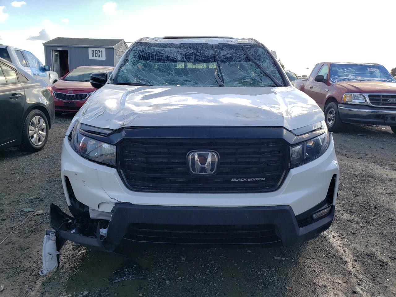 2023 HONDA RIDGELINE BLACK EDITION VIN:5FPYK3F80PB001356