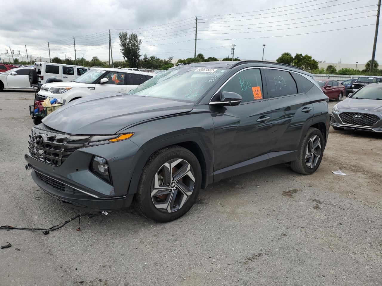 2022 HYUNDAI TUCSON LIMITED VIN:KM8JE3AE2NU046149