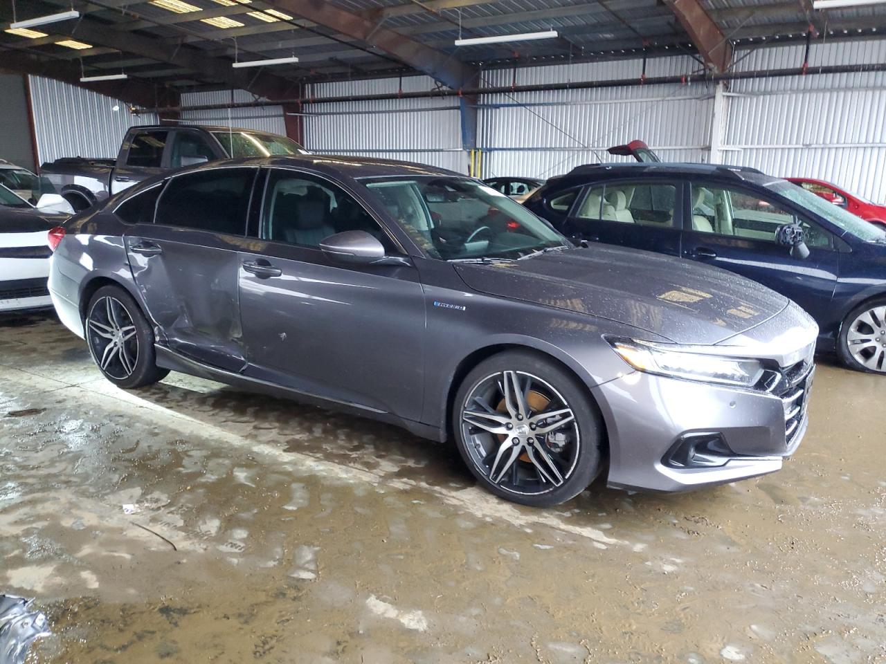 2022 HONDA ACCORD TOURING HYBRID VIN:1HGCV3F9XNA040577