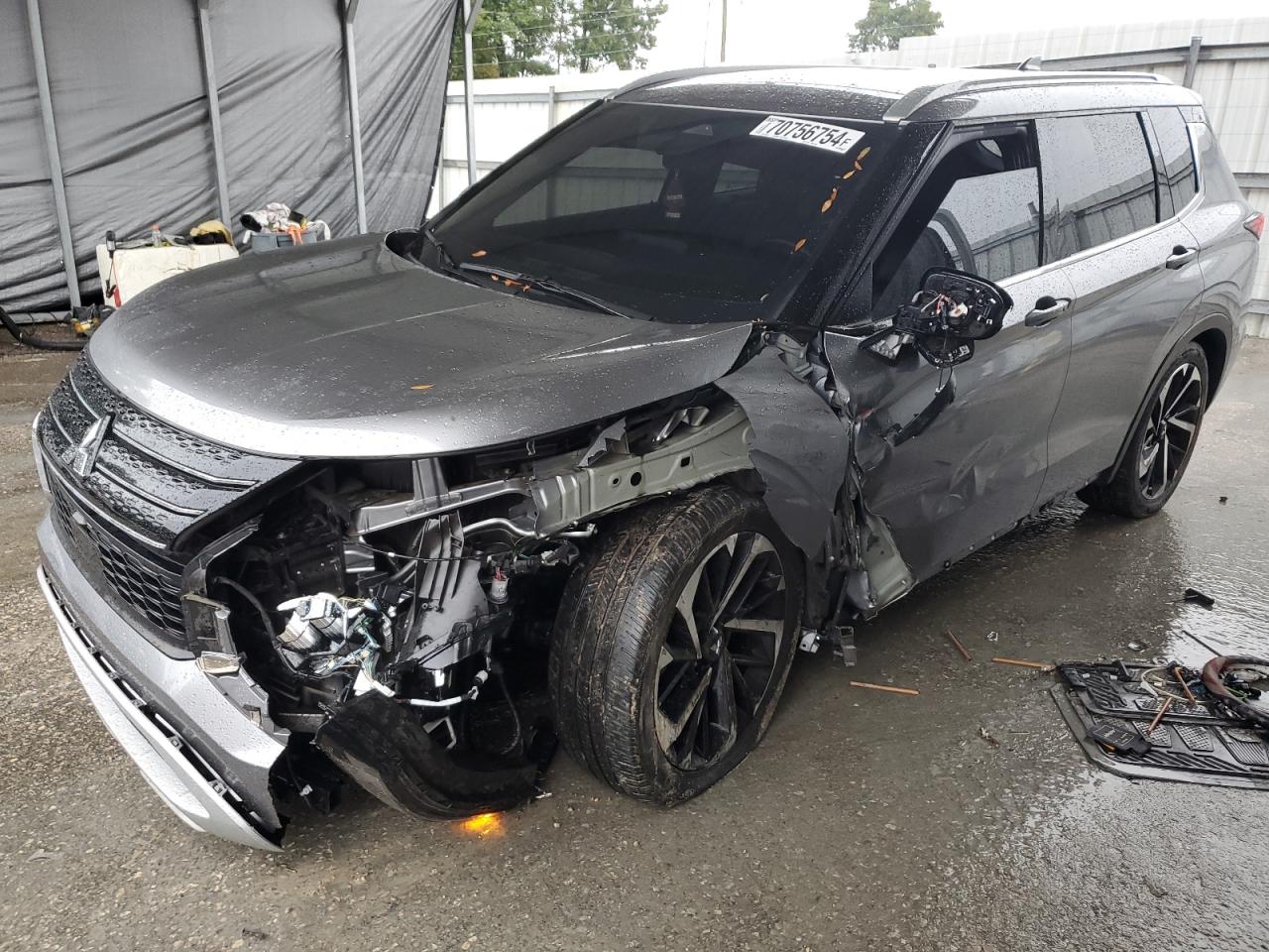 2022 MITSUBISHI OUTLANDER SEL VIN:JA4J3VA8XNZ008844