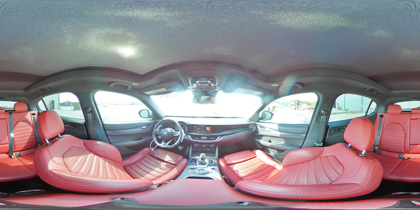 2023 ALFA ROMEO STELVIO SPRINT VIN:ZASPAJAN0P7D63614