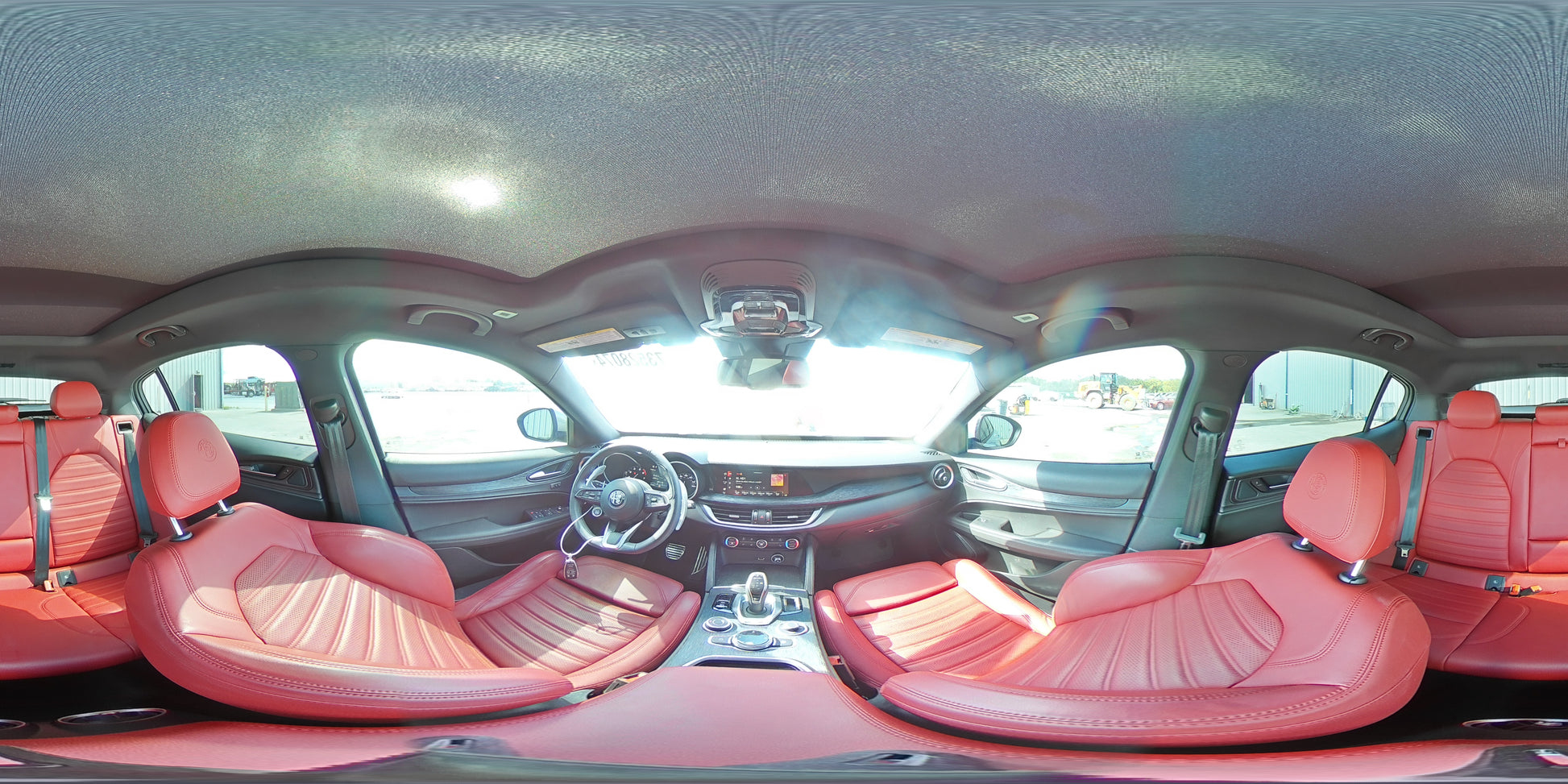 2023 ALFA ROMEO STELVIO SPRINT VIN:ZASPAJAN0P7D63614