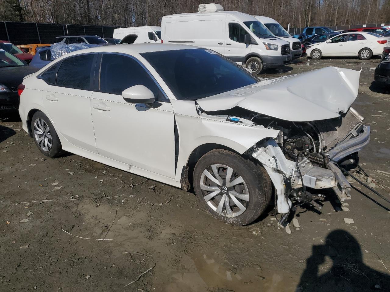 2022 HONDA CIVIC LX VIN:2HGFE2F28NH570722
