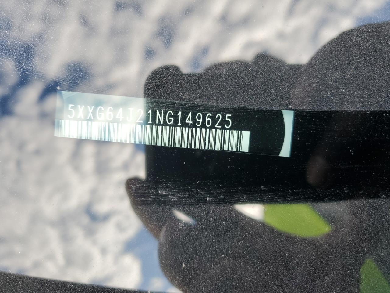 2022 KIA K5 GT LINE VIN:5XXG64J21NG149625