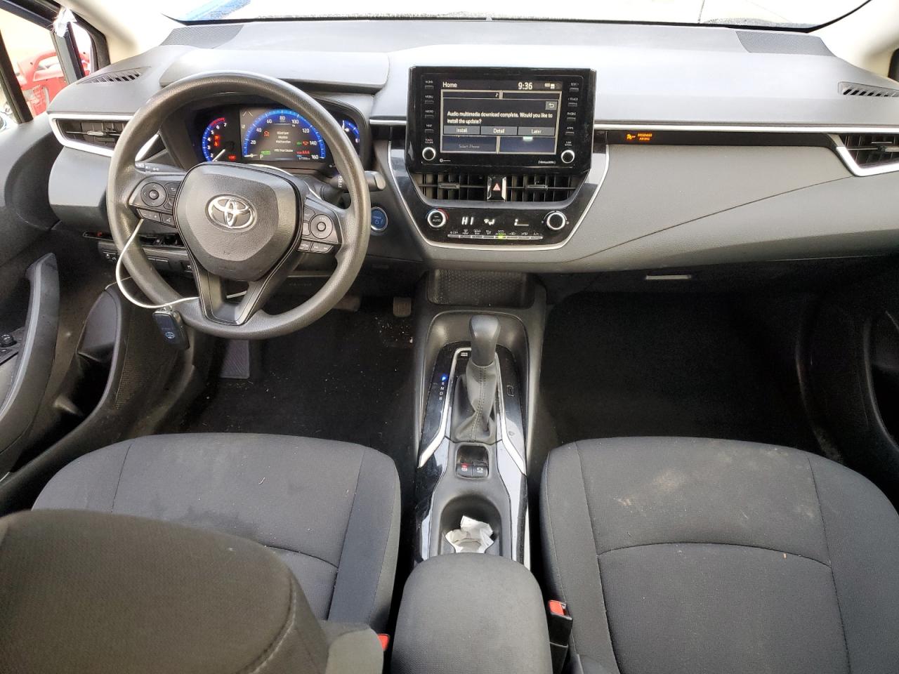 2022 TOYOTA COROLLA LE VIN:JTDEAMDE9NJ049182