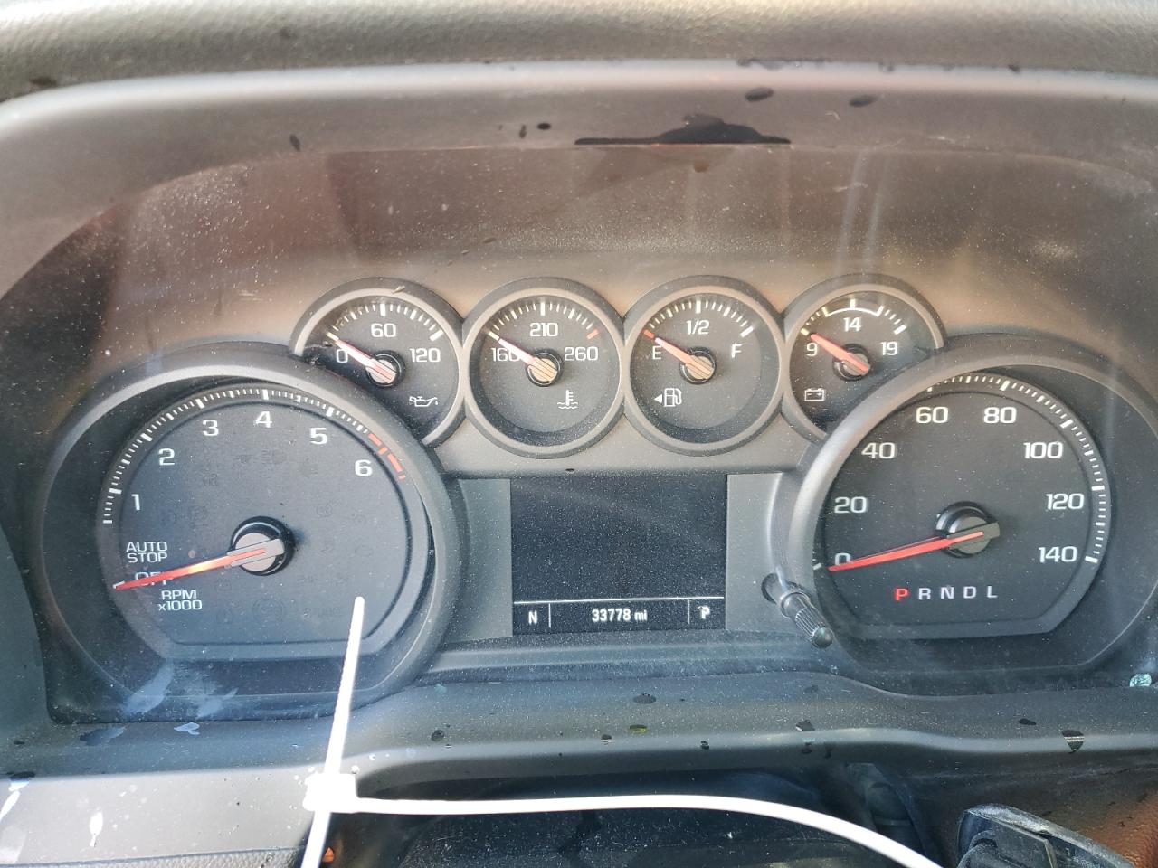 2022 CHEVROLET SILVERADO K1500 CUSTOM VIN:1GCPDBEK9NZ522492