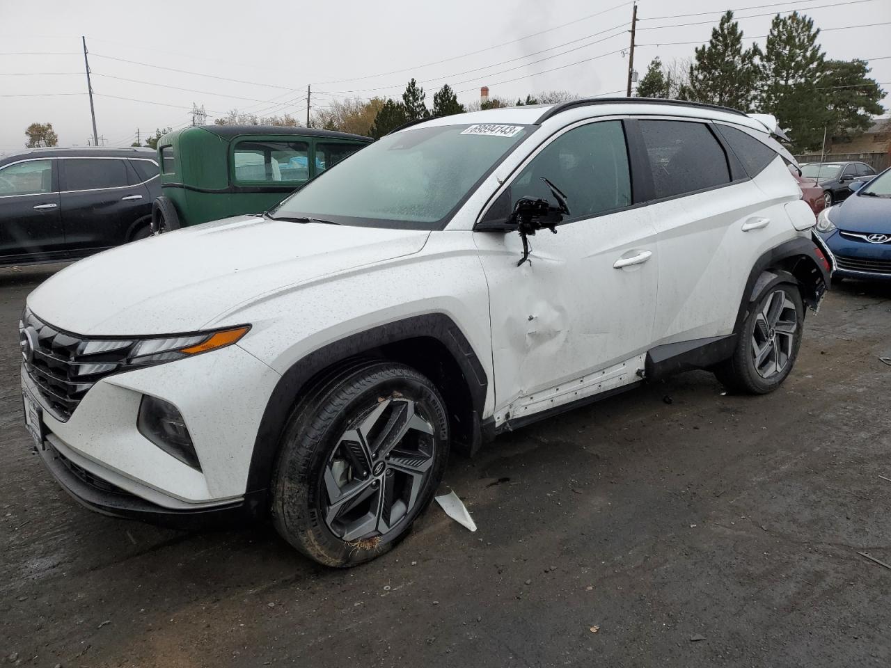 2022 HYUNDAI TUCSON SEL VIN:5NMJFCAE8NH113863