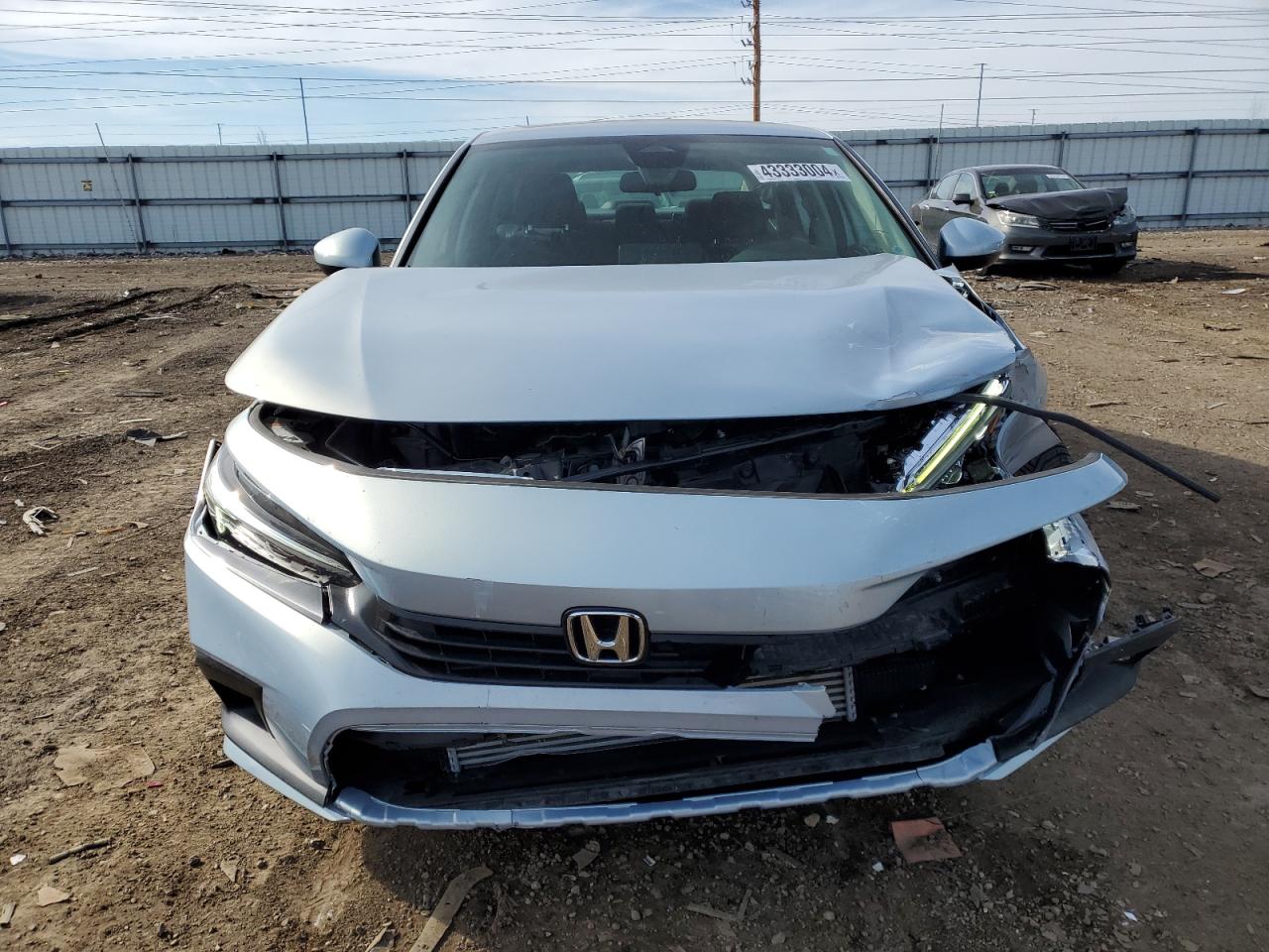 2022 HONDA CIVIC EX VIN:2HGFE1F78NH307412