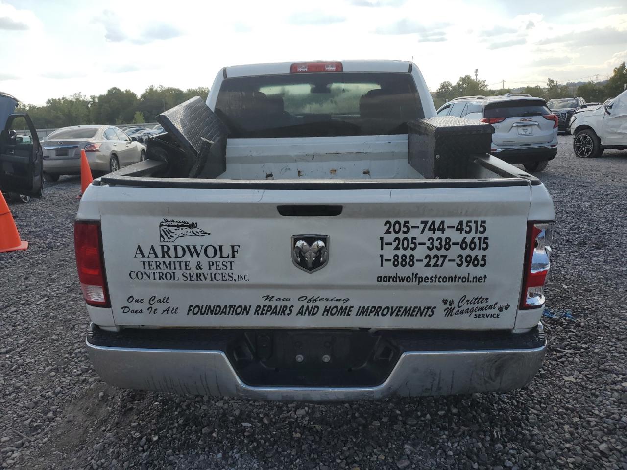 2022 RAM 1500 CLASSIC TRADESMAN VIN:3C6RR6KG0NG210652