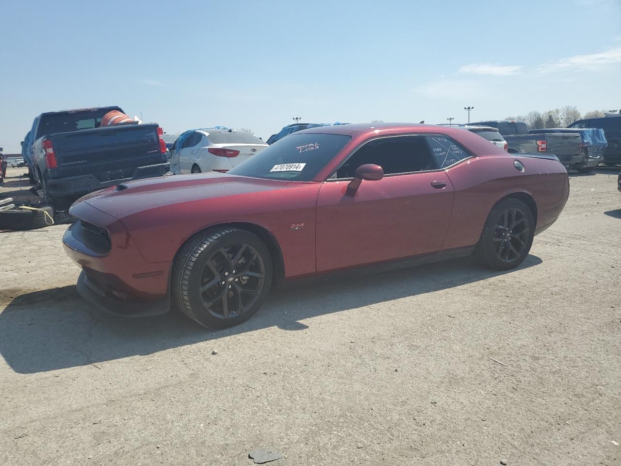 2022 DODGE CHALLENGER R/T VIN:2C3CDZBTXNH195853