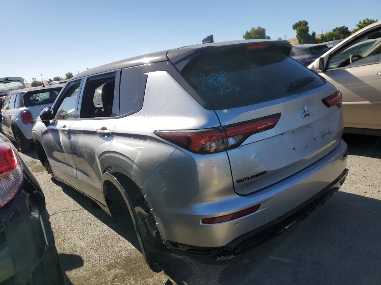 2022 MITSUBISHI OUTLANDER ES VIN:JA4J3TA87NZ018171