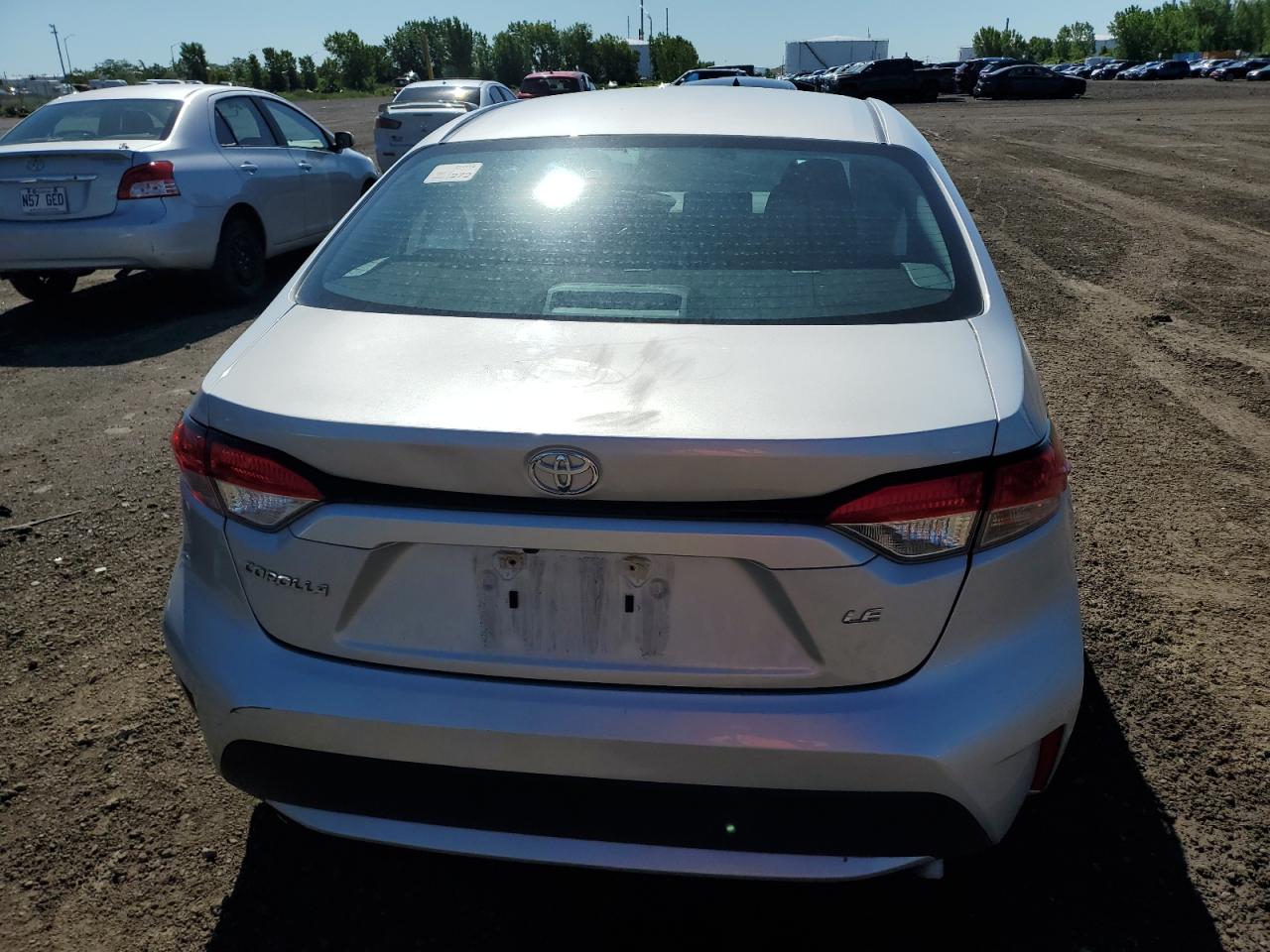 2022 TOYOTA COROLLA LE VIN:5YFBPMBE6NP344062