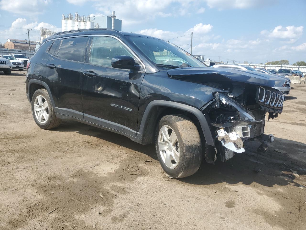 2022 JEEP COMPASS LATITUDE VIN:3C4NJCBB6NT139076