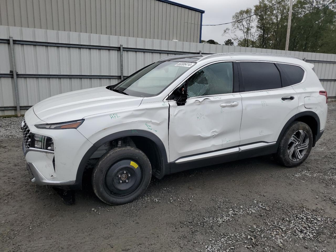 2022 HYUNDAI SANTA FE SEL VIN:5NMS3DAJ0NH398445