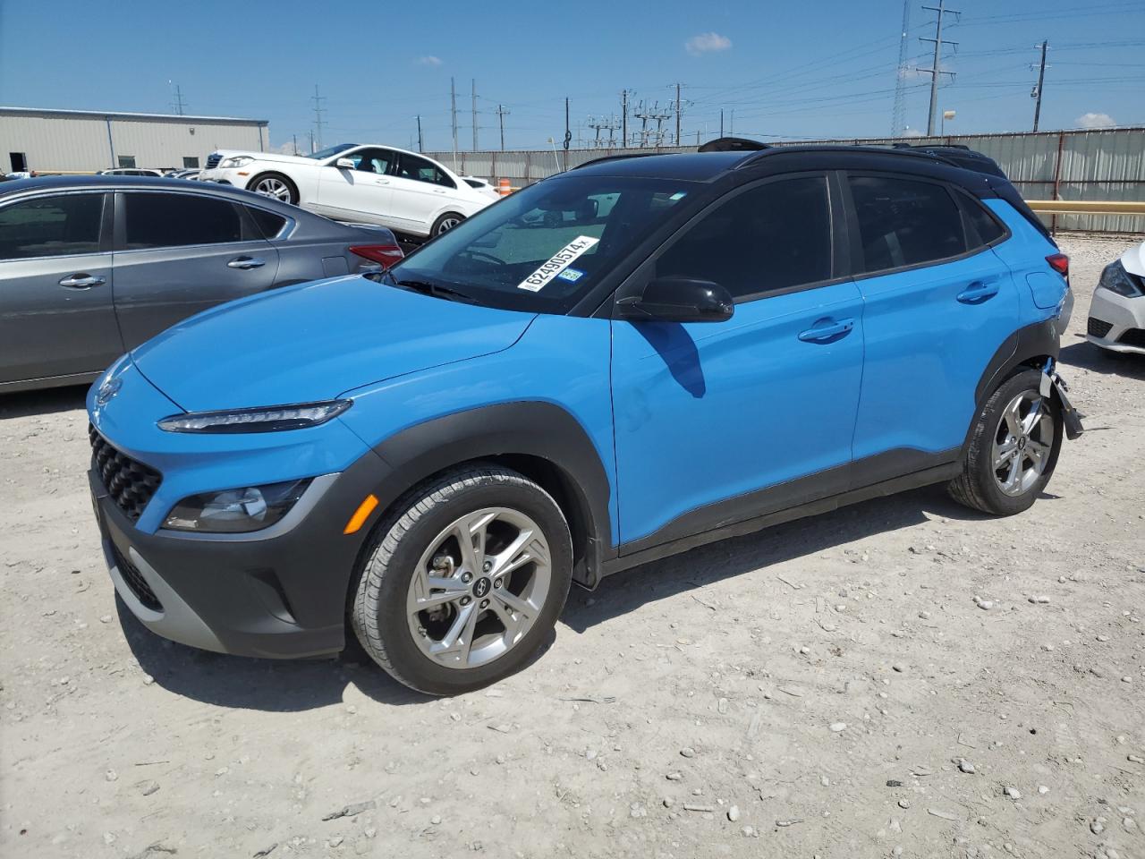 2022 HYUNDAI KONA SEL VIN:KM8K62AB1NU888241