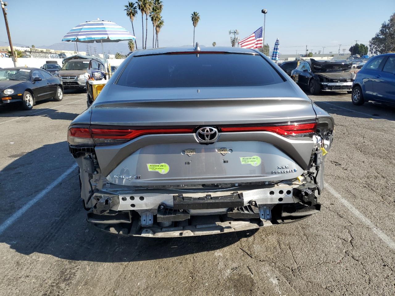 2023 TOYOTA MIRAI XLE VIN:JTDAAAAA1PA007719