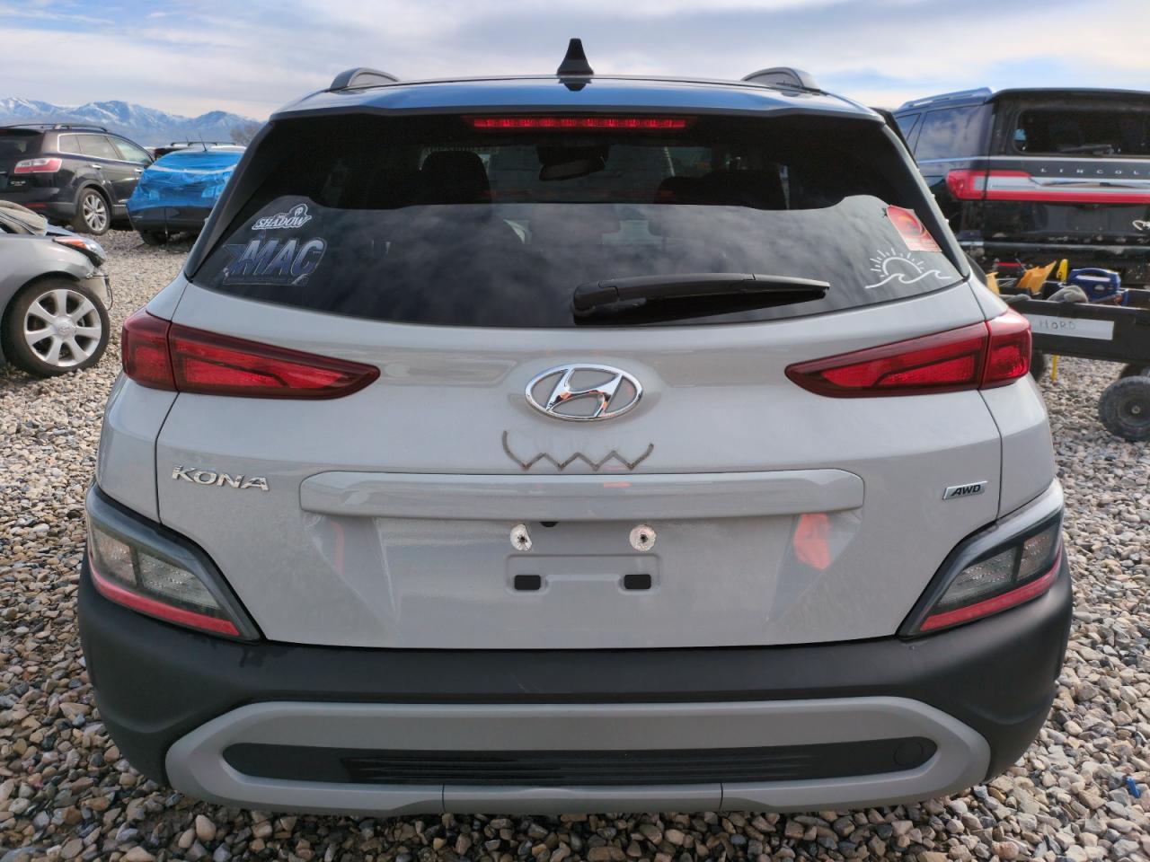 2023 HYUNDAI KONA SEL VIN:KM8K6CAB8PU996588