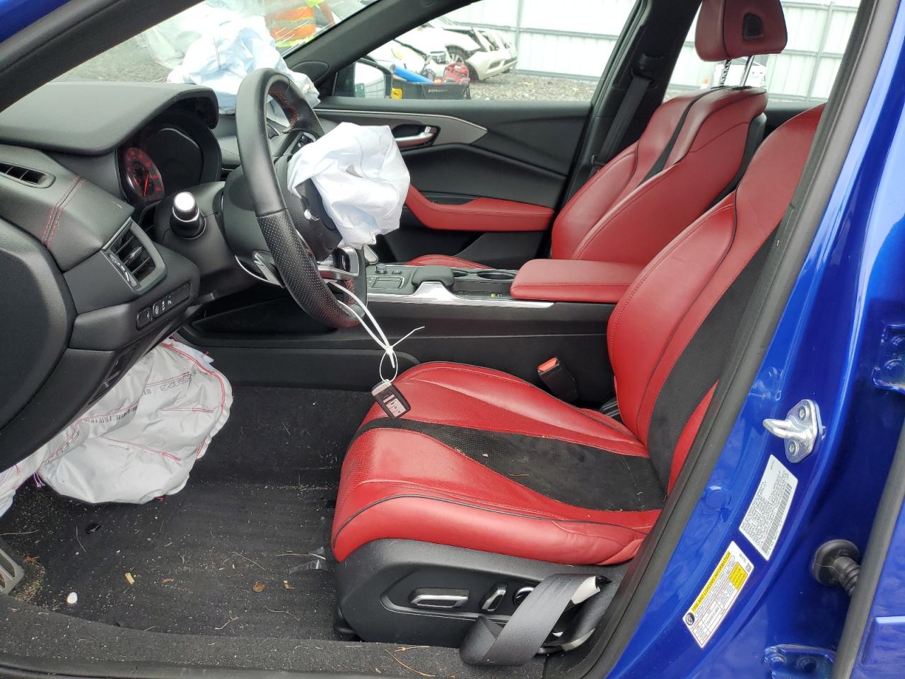 2022 ACURA TLX TECH A VIN:19UUB6F51NA001811