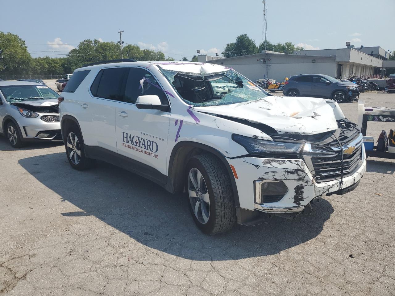 2023 CHEVROLET TRAVERSE LT VIN:1GNEVHKW4PJ270660