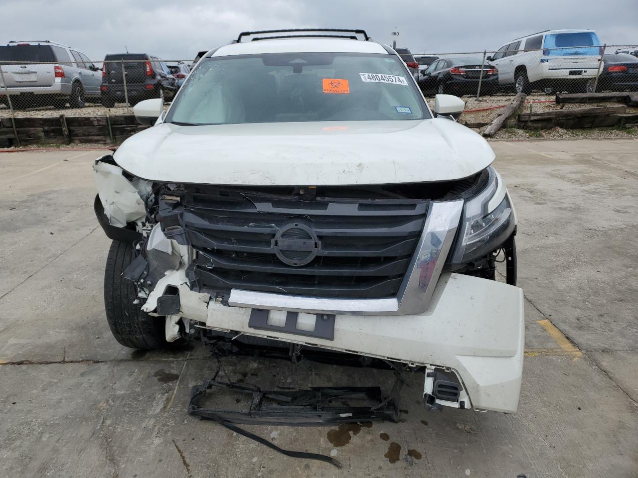 2022 NISSAN PATHFINDER SV VIN:5N1DR3BA7NC230537