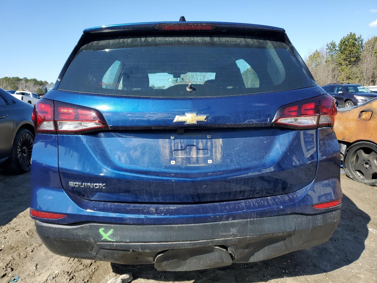 2022 CHEVROLET EQUINOX LS VIN:3GNAXHEV6NS245783