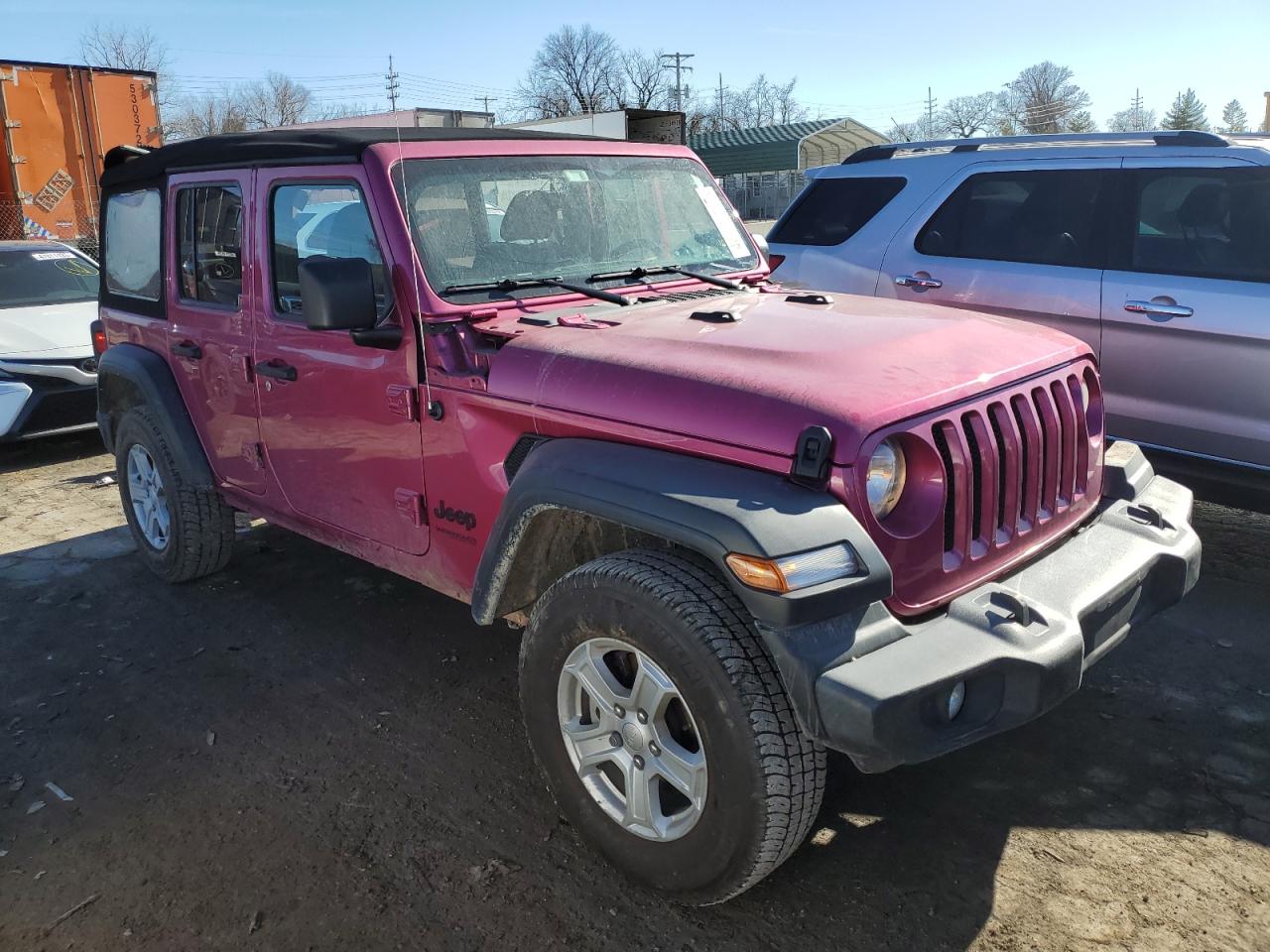2022 JEEP WRANGLER UNLIMITED SPORT VIN:1C4HJXDG5NW144177