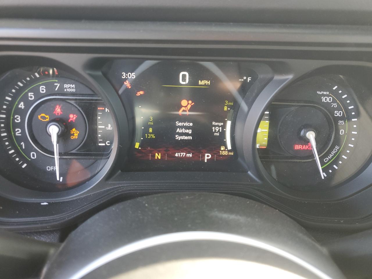 2024 JEEP WRANGLER RUBICON 4XE VIN:1C4RJXR63RW296422