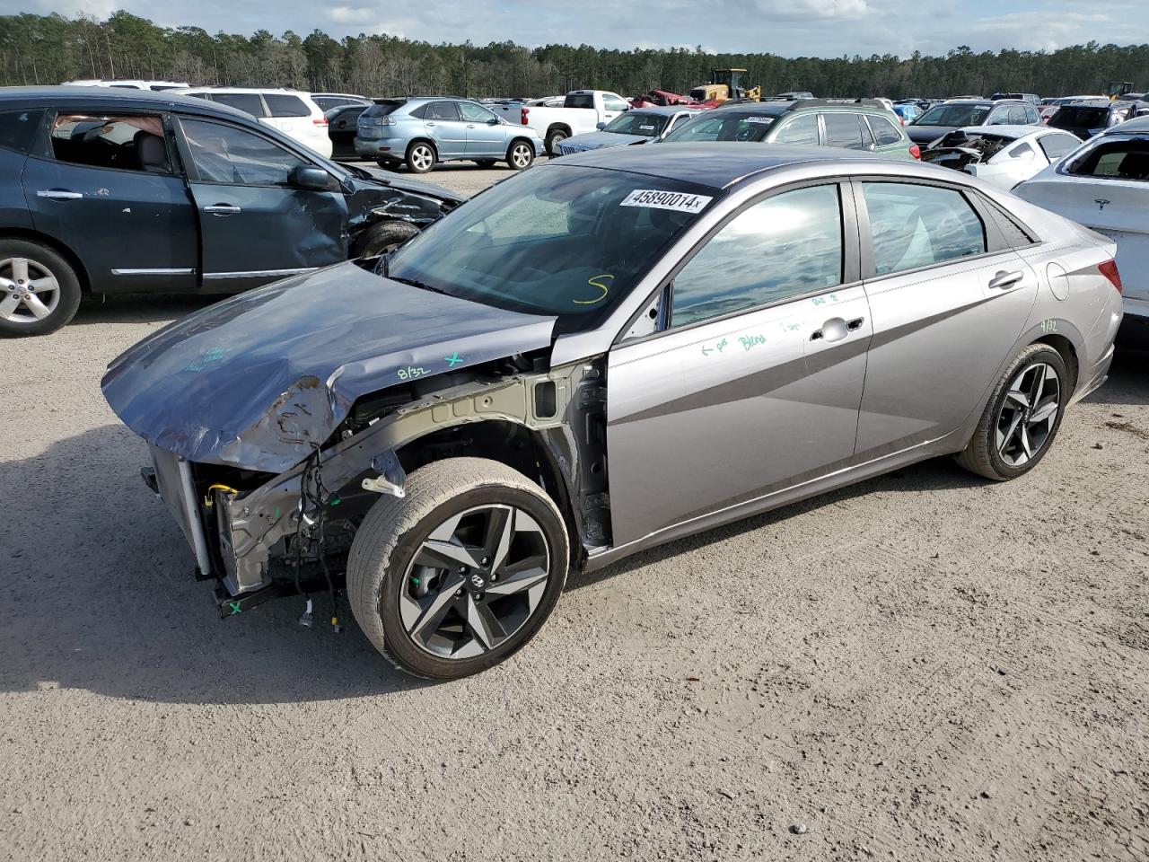 2023 HYUNDAI ELANTRA SEL VIN:KMHLS4AG4PU556160