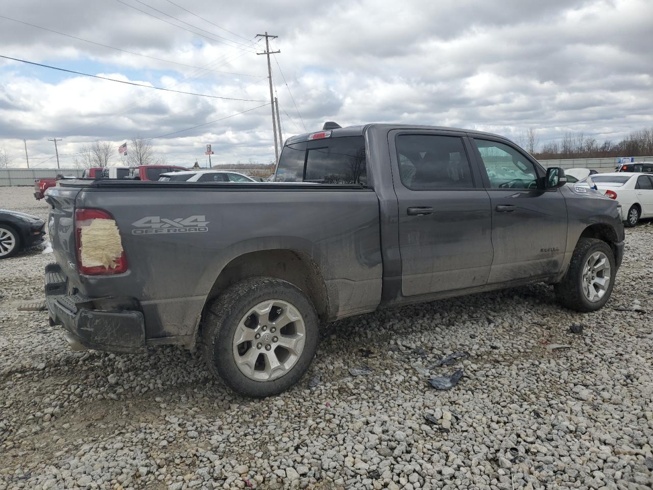 2022 RAM 1500 BIG HORN/LONE STAR VIN:1C6SRFMT7NN168922