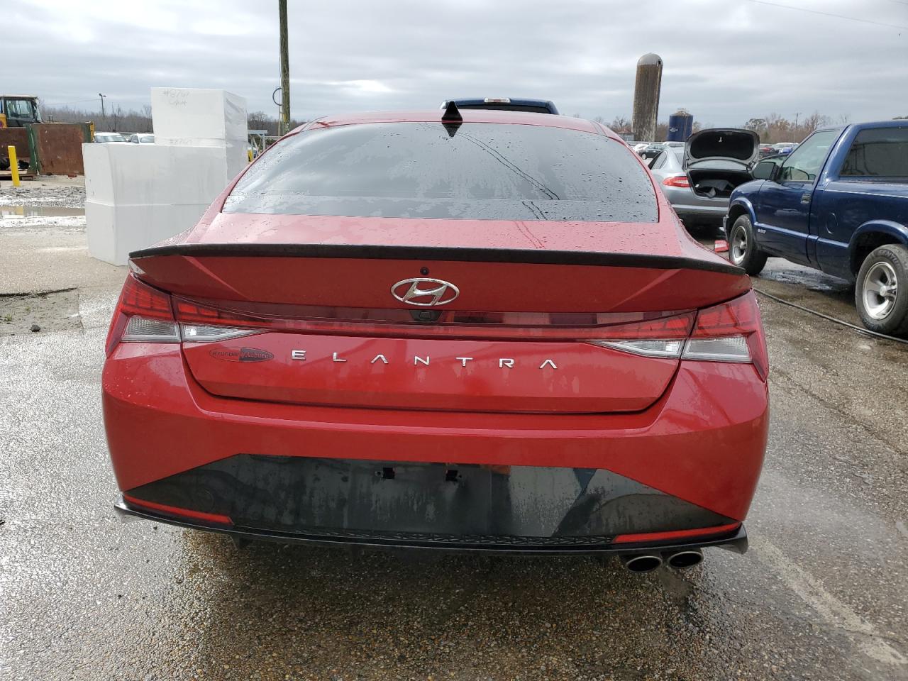 2023 HYUNDAI ELANTRA N LINE VIN:KMHLR4AF6PU512356