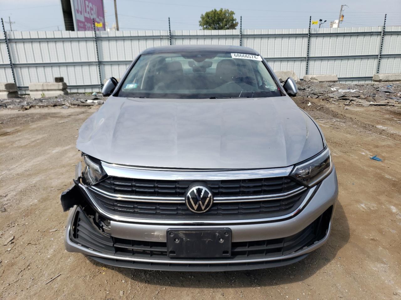 2022 VOLKSWAGEN JETTA SEL VIN:3VWGM7BU5NM026297