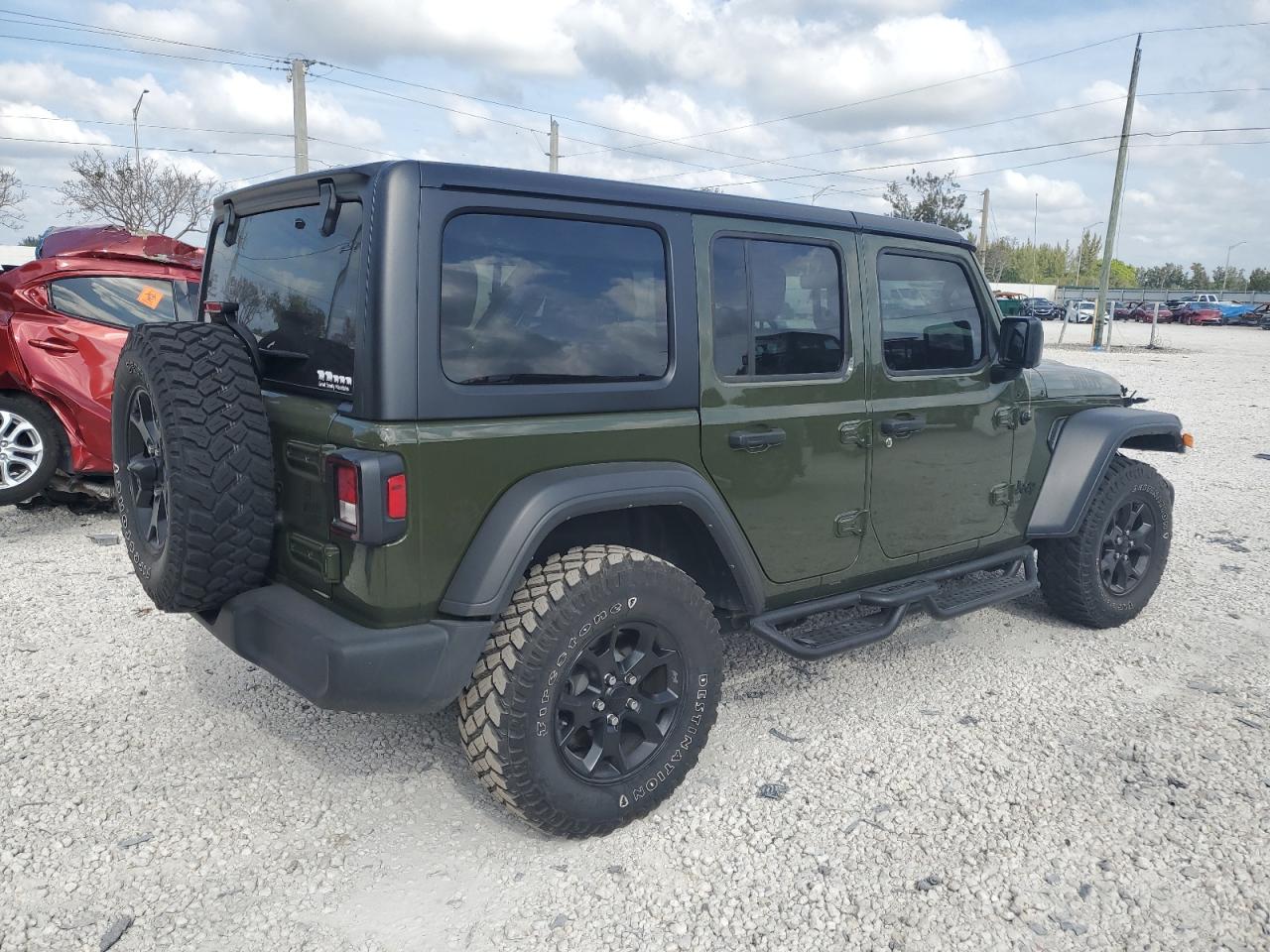 2023 JEEP WRANGLER SPORT VIN:1C4HJXDN5PW509345