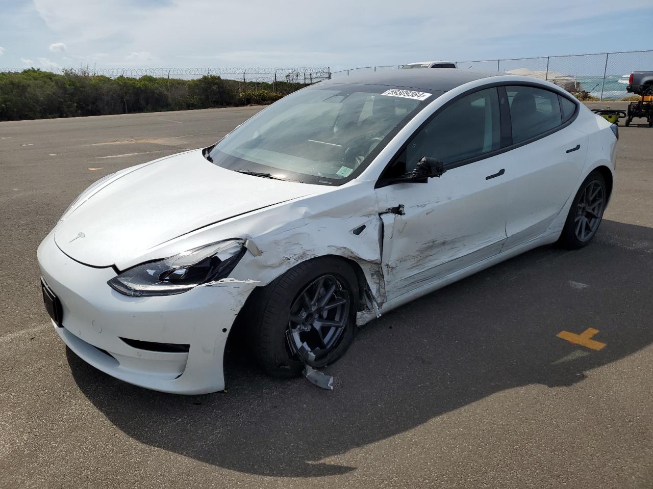2022 TESLA MODEL 3  VIN:5YJ3E1EA0NF119665